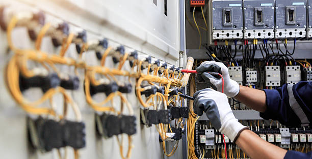 Professional Electrician technician working in Henderson, TX